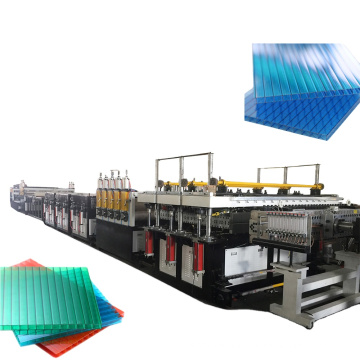 2440mm width of PP Plastic construction templates extruder making machine line